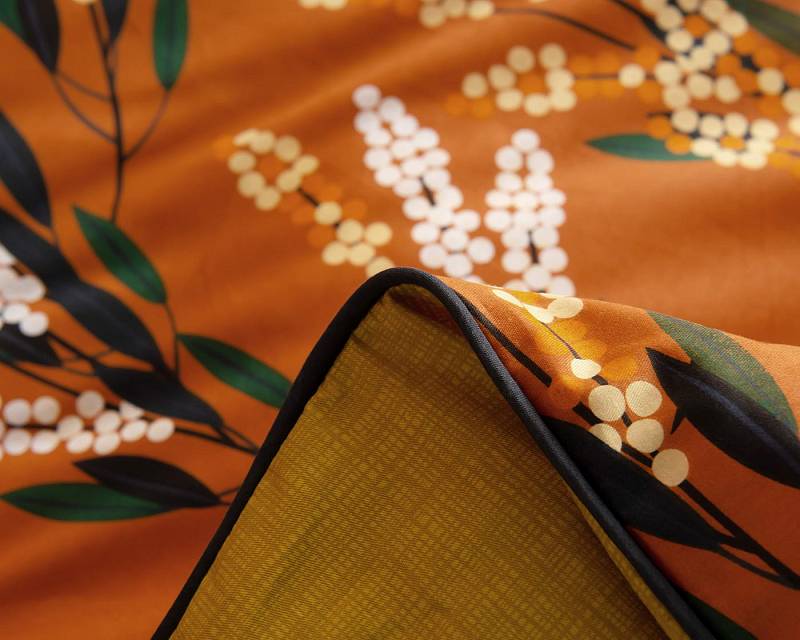 Фрида (оранж) КПБ сатин 7Е