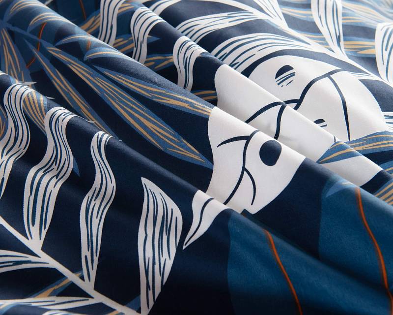 Фантазия (синий) КПБ сатин 7Е