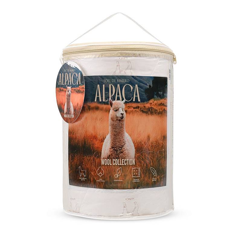 Альпака (Alpaca wool) Одеяло 155х215