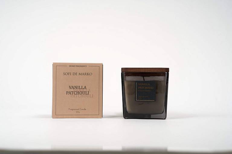 Ваниль и пачули (Vanilla Patchouli) Свеча Ароматическая (220гр)