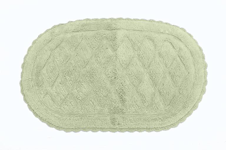 КИМБЕРЛИ (KIMBERLY) (оливковый) Коврик для ванной 60х100