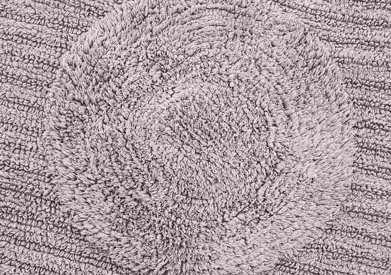 ЛАУРА (LAURA) (серо-лиловый) Коврик для ванной кружевной 75х75