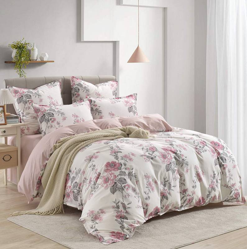 Лилиот (розовый) КПБ сатин 1.6