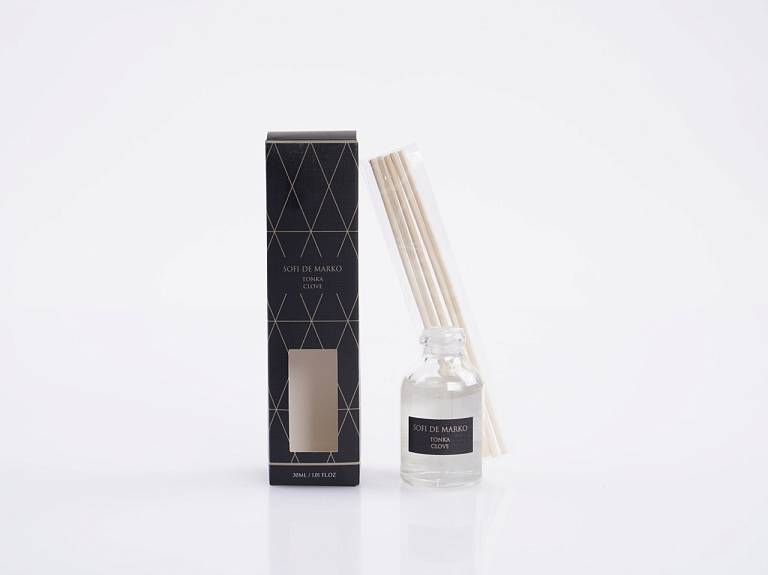Бобы тонка и гвоздика (Tonka Clove) Ароматический диффузор-мини (30мл)