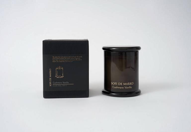 Кашемир ваниль (Cashmere Vanilla) Свеча Ароматическая (250гр)