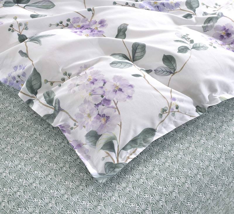 Нигина (зеленый) КПБ сатин 7Е