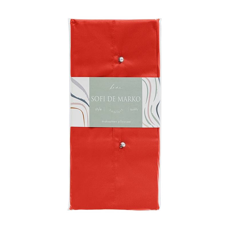 Premium Mako (коралловый красный) Наволочка 70х70
