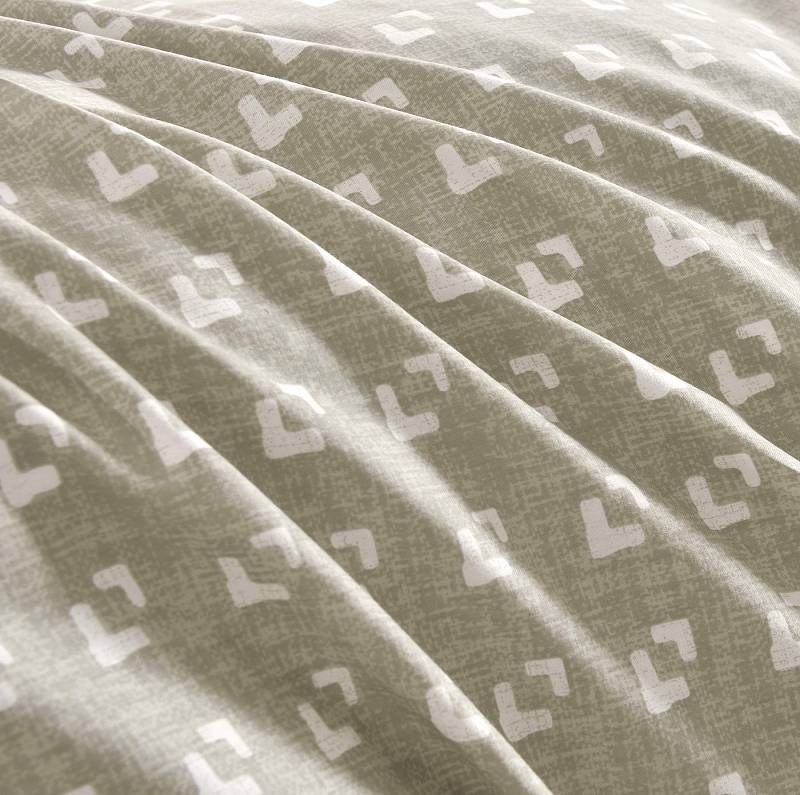 Пауль (серый) КПБ сатин 7Е