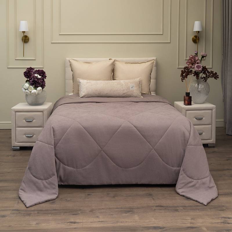 Реймонд (серо-лиловый) Покрывало 240х260 Siberia