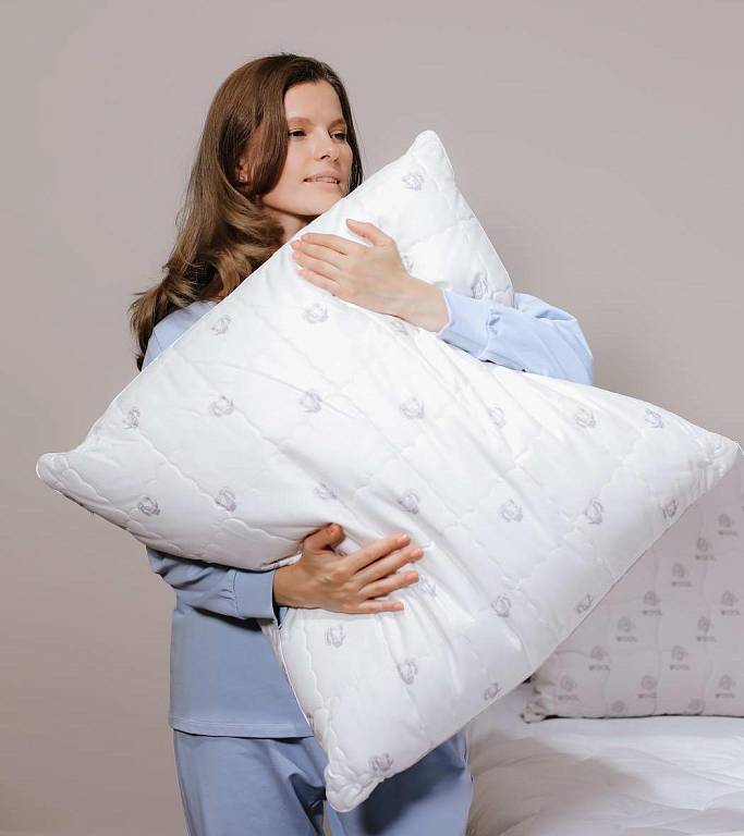 Шерсть мериноса (Merino wool) Подушка 70х70