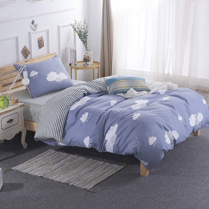 Облачко (фиолет) КПБ детский