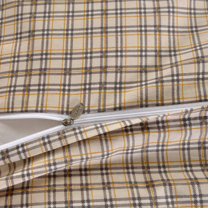 Лавр (беж) КПБ сатин 7Е