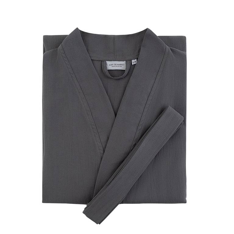 Дориан (серый) 4XL-5XL Мужской Халат