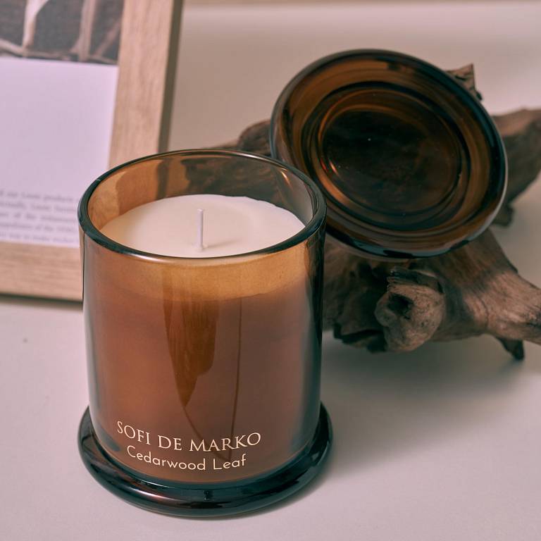 Кедровый лист (Cedarwood Leaf) Свеча Ароматическая (250гр)
