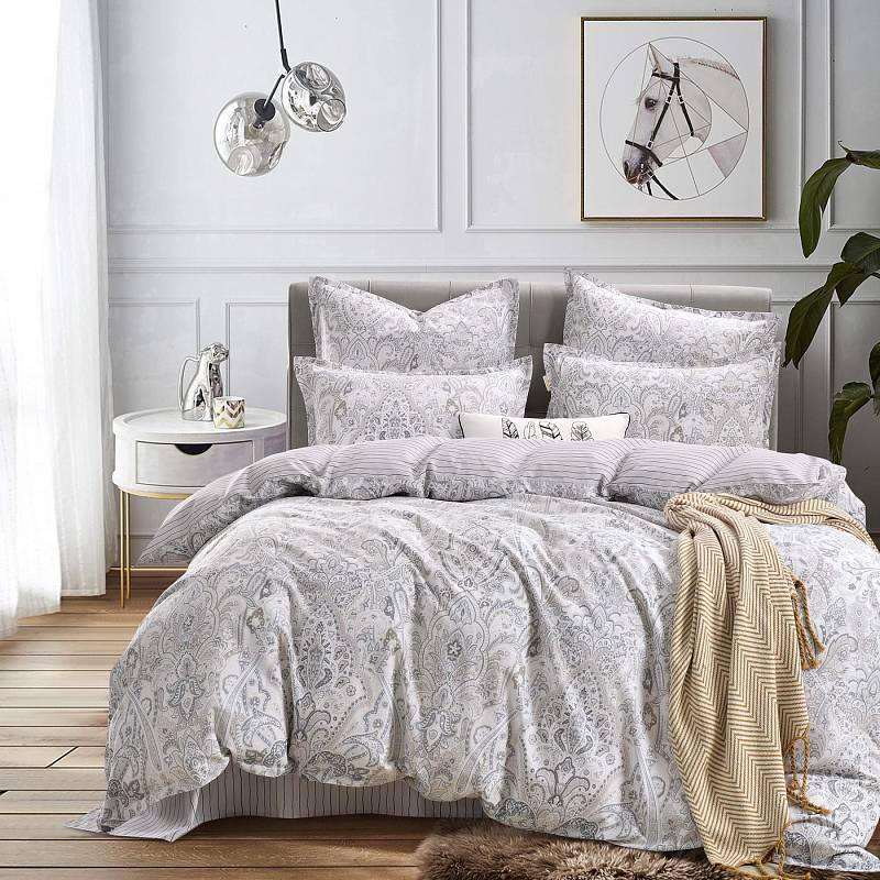 Роуз (беж) КПБ сатин 7Е