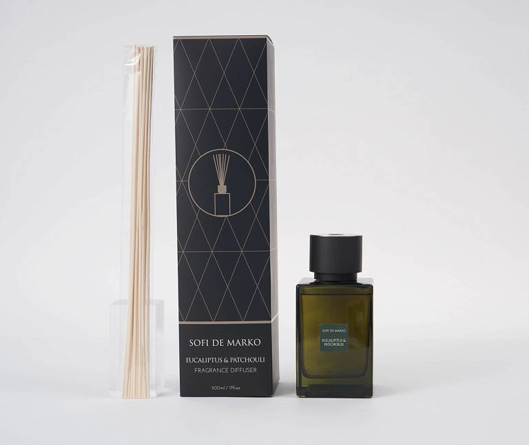 Эвкалипт и пачули (Eucaliptus and Patchouli) Ароматический диффузор (500мл)