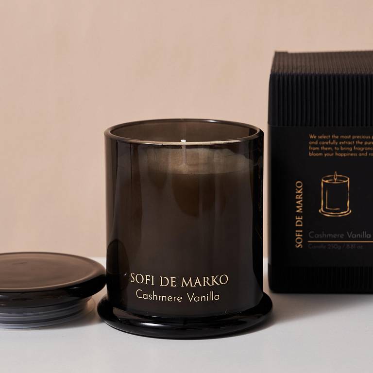 Кашемир ваниль (Cashmere Vanilla) Свеча Ароматическая (250гр)