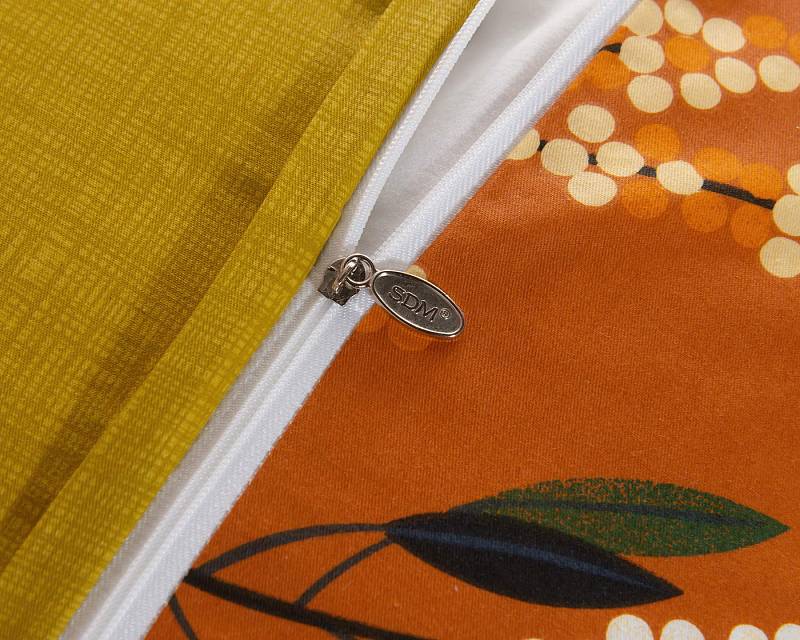 Фрида (оранж) КПБ сатин 7Е