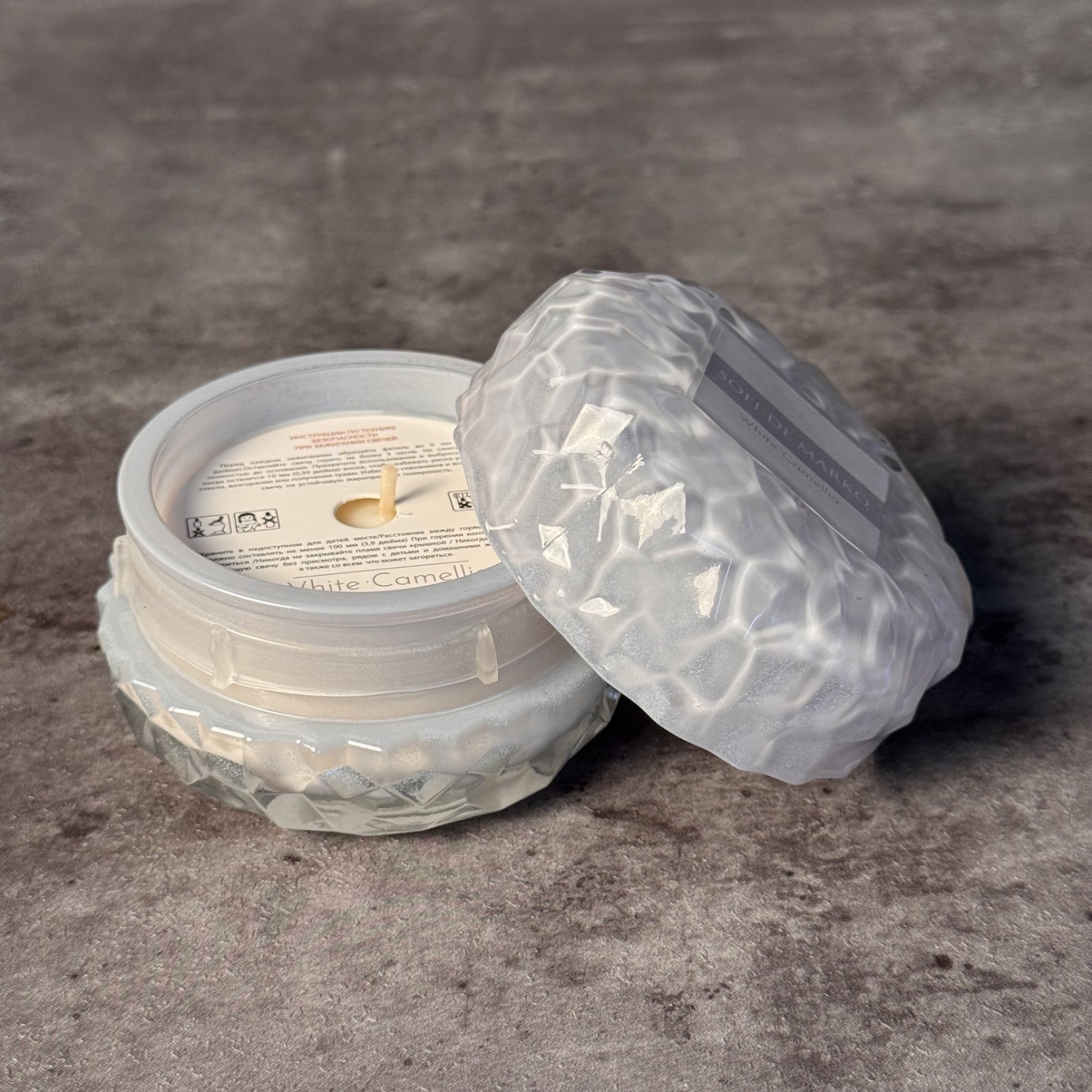 White camellia Ароматическая свеча (70гр)