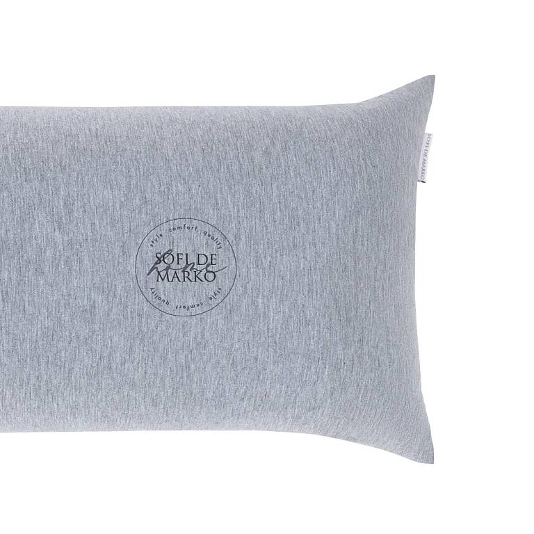 Кадл (Cuddle) (серая) подушка-обнимашка для сна 160х35