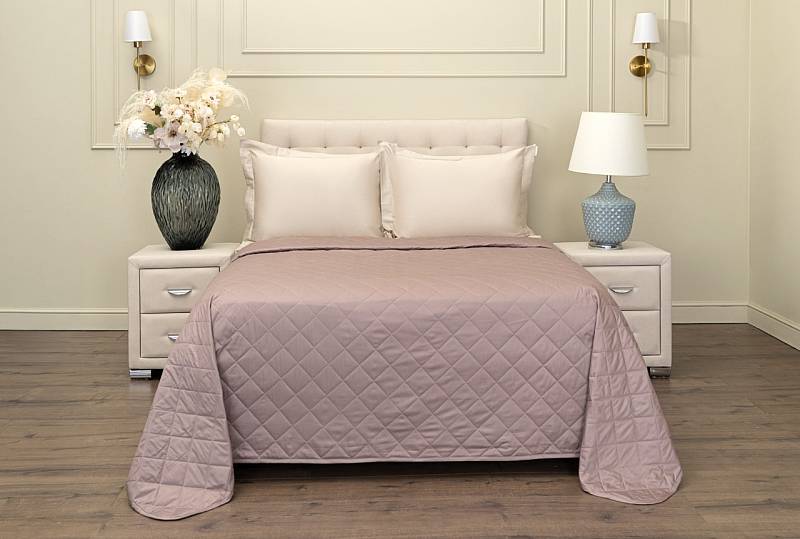 Стефано (пепельная лаванда) Покрывало 240x260