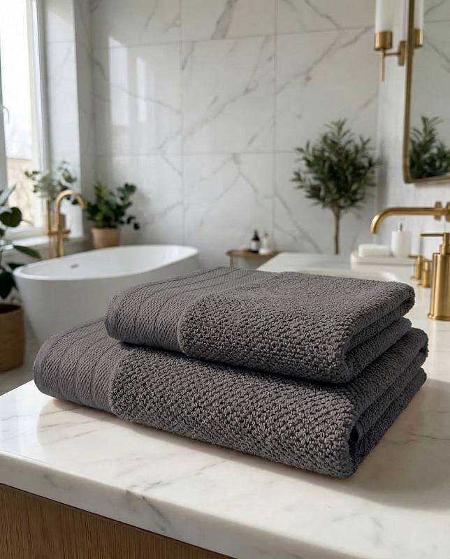 Candy (пепел) 50х90 Полотенце Махровое