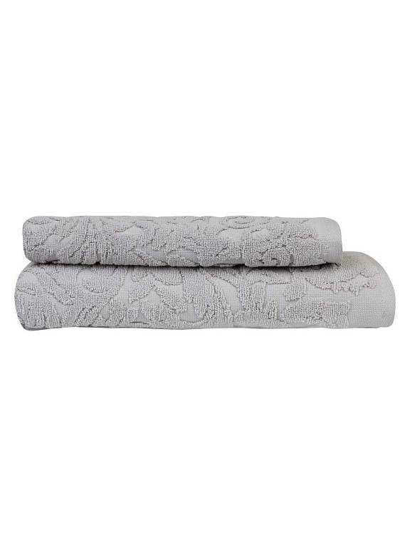 Ирис (Iris) (серое) 70х140 Полотенце Махровое