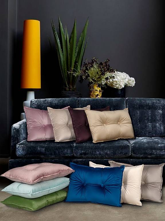 Вивиан (чайная роза) Подушка 40х60