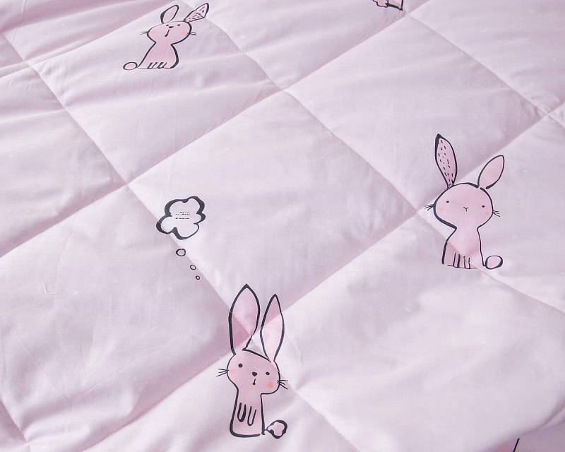 Зайчонок (розовый) Комплект Детский
