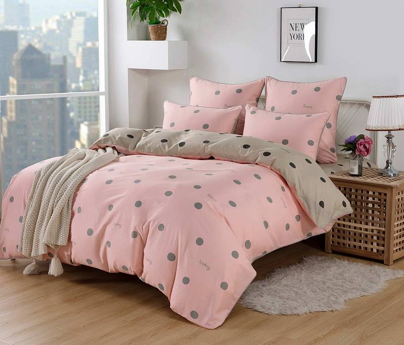 Росси (персик) КПБ сатин 7Е