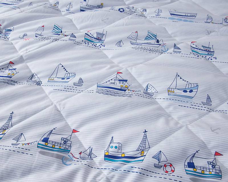 Кораблики (белый) Комплект Детский