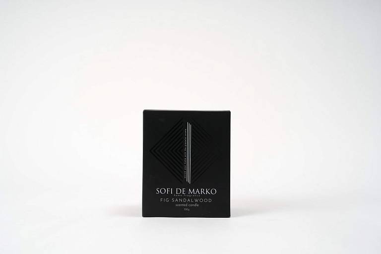 Инжир и сандаловое дерево (Fig Sandalwood) Свеча Ароматическая Большая (500гр)